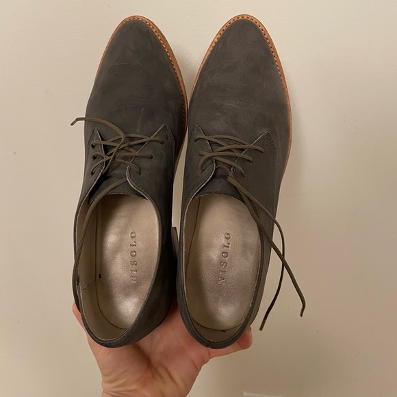 Nisolo James Oxford Smoking Gray size 7.5 - Picture 5 of 5